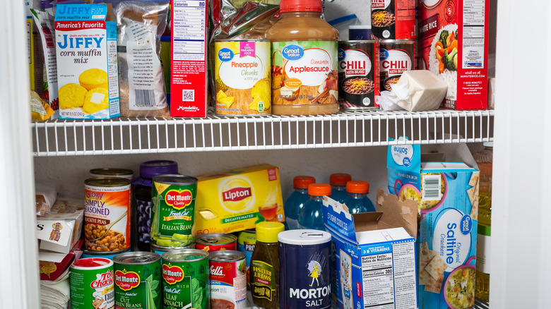 messy pantry