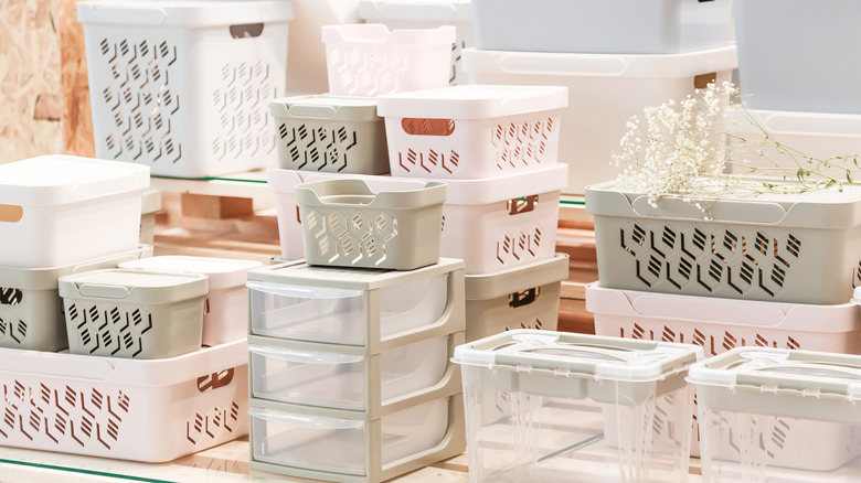 storage bins