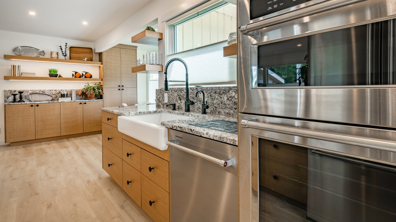 Modern farmhouse-style kitchen remodel