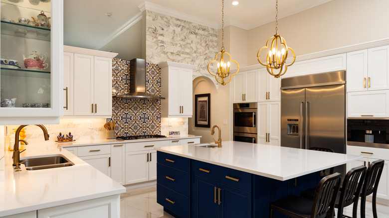 A beautiful kitchen with high-end touches throughout.