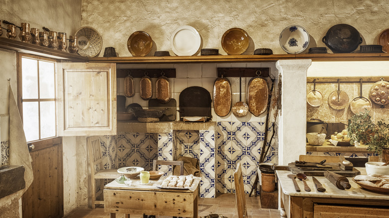 A Mediterranean kitchen