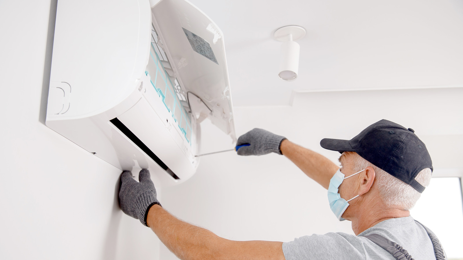 installing ductwork in existing walls