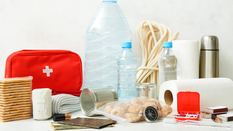 Items for an emergency bag