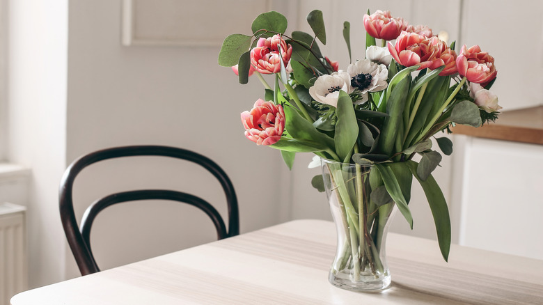 Flowers in a vase