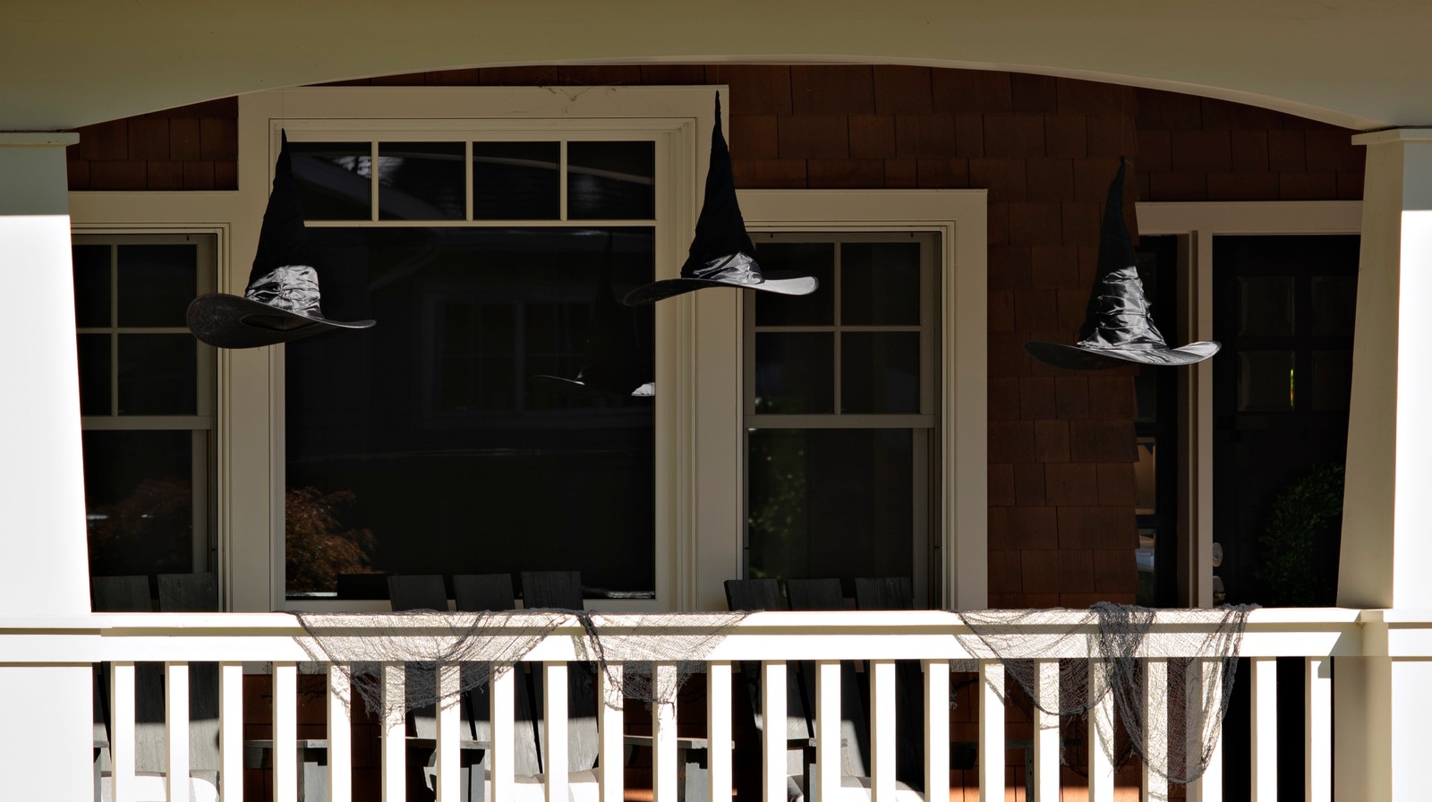How To Light Up Your Porch With Floating Witch Hats This Halloween