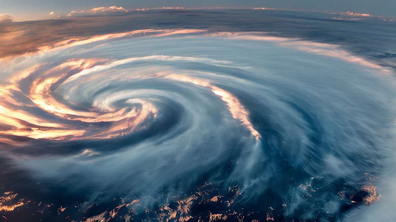 a hurricane