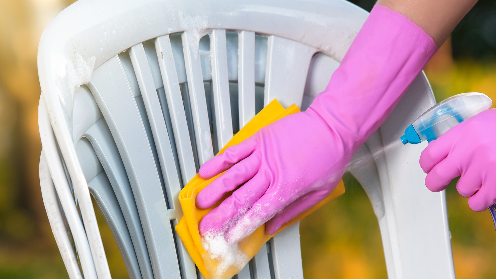 How To Make Your White Plastic Chairs Whiter