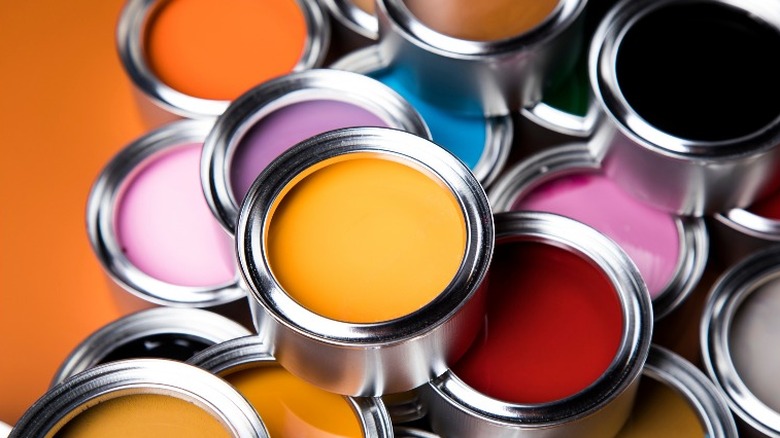 Paint cans