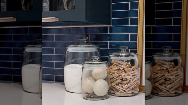 Detail from Hilary Farr's laundry room