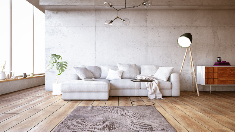 modern minimalist living room decor