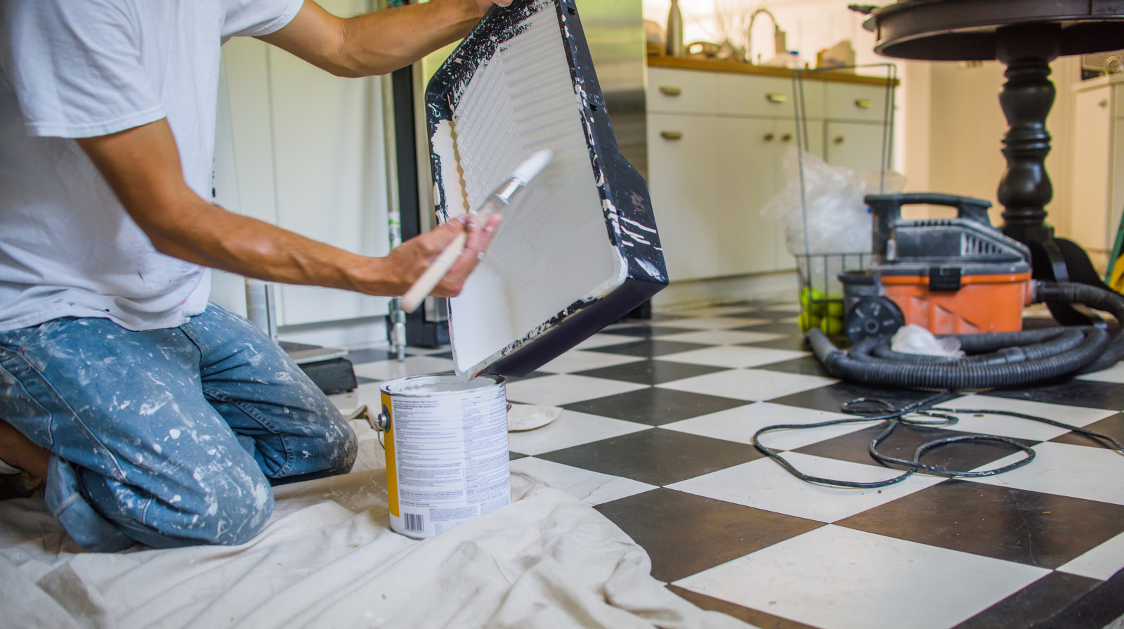 How To Paint Kitchen In Just One Day