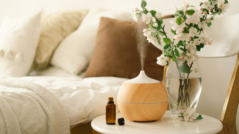 Guest bedroom nightstand
