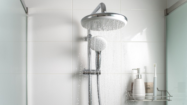 rainfall shower head