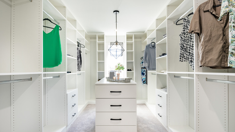 Large walk-in closet