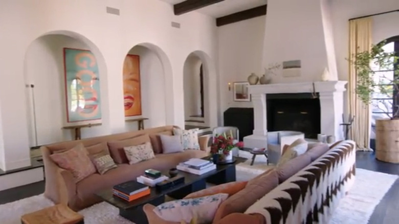 Jenner's formal living room