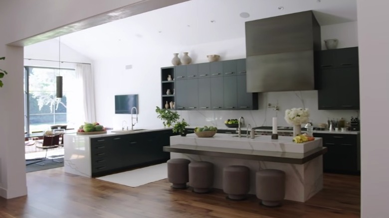 Kris Jenner Hidden Hills kitchen