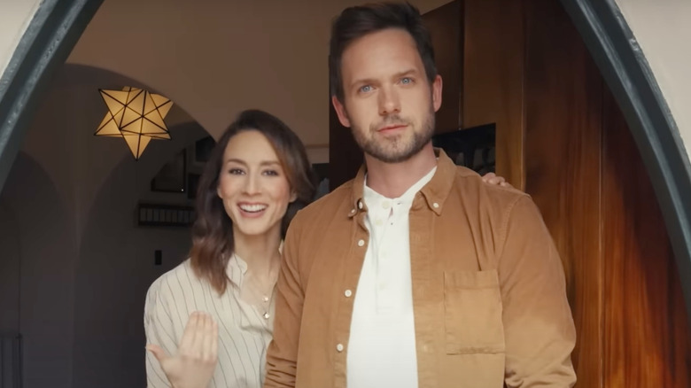 Troian Bellisario and Patrick J. Adams