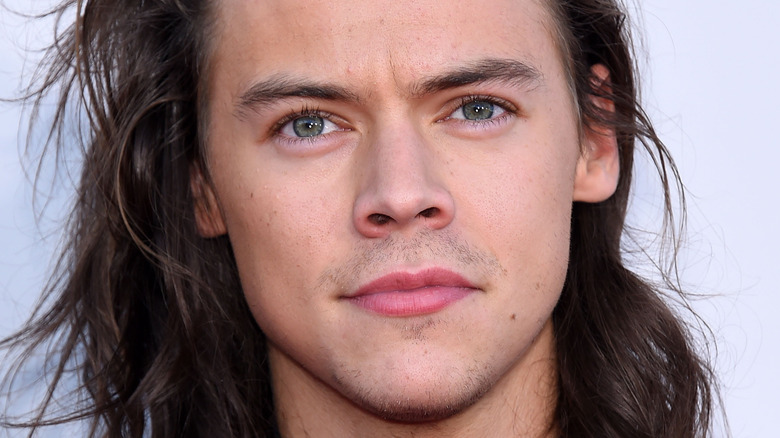 close up of Harry Styles