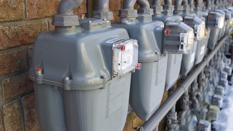 Natural gas meters