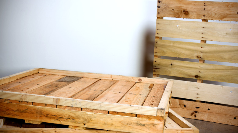 wood pallets