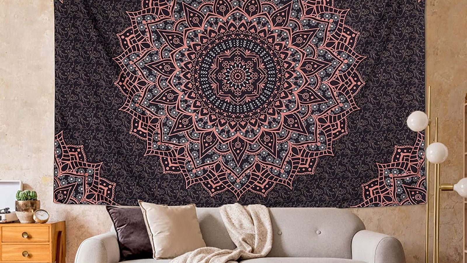 How To Use A Tapestry As Wall Decor Without Feeling Like You re In A 