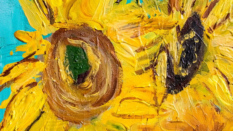 van gogh sunflowers