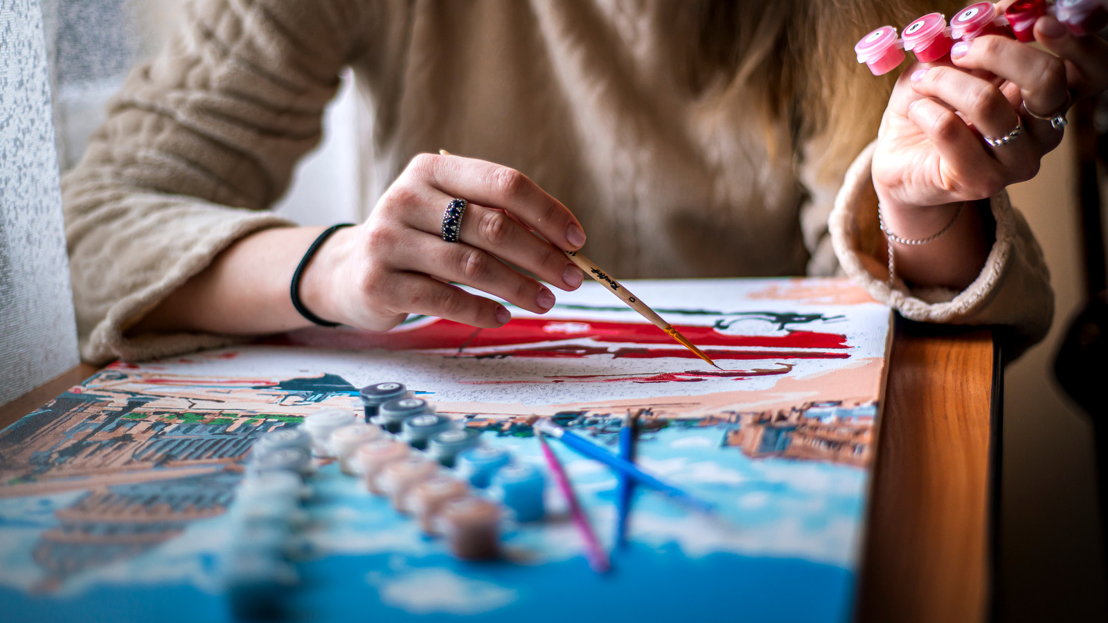 how-to-use-paint-by-number-kits-as-home-decor