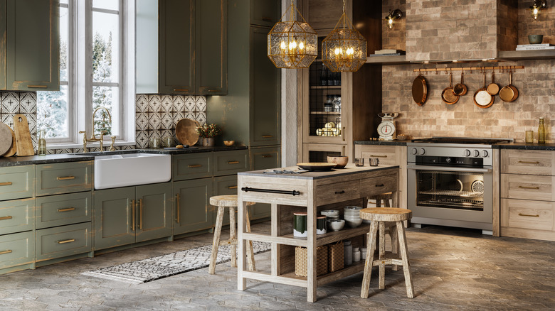 Cottage style kitchen 