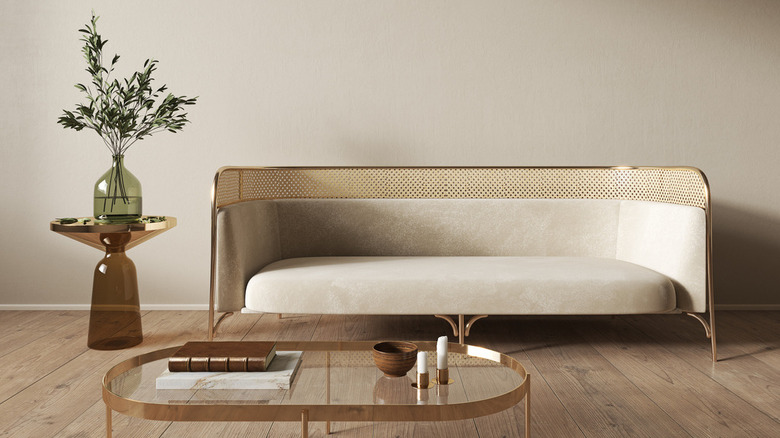 Khaki living room