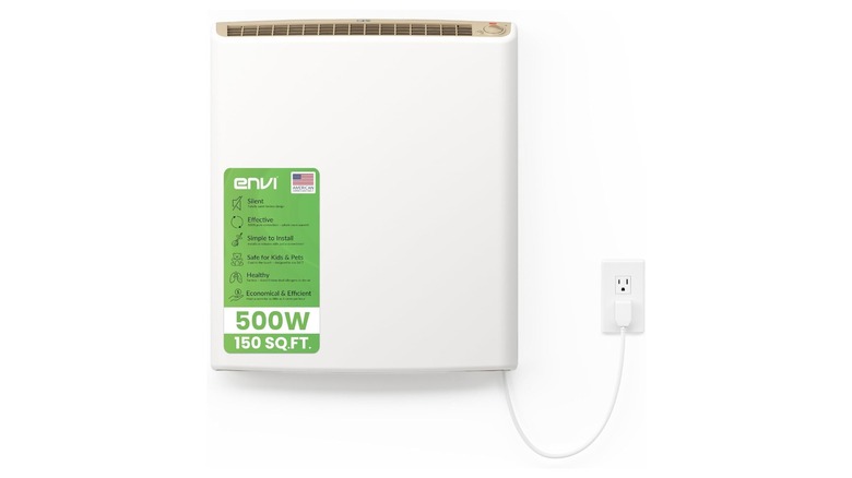 The Envi plug-in electric panel wall heater.
