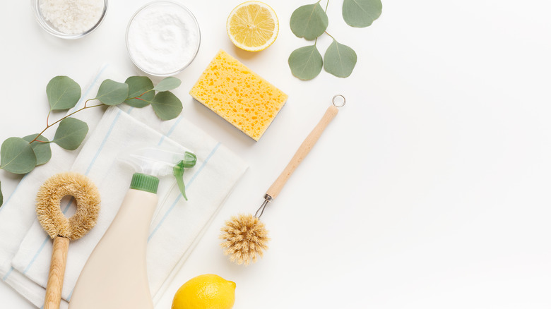Essential oil and natural cleaners, disinfectants