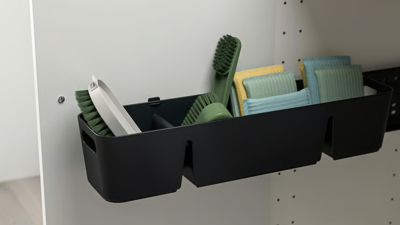 IKEA UPDATERA organizer in cabinet