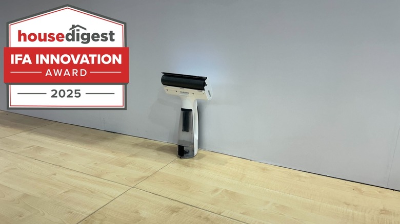 HIZERO H100 Handheld Hard Surface Cleaner with House Digest IFA Innovation Award badge