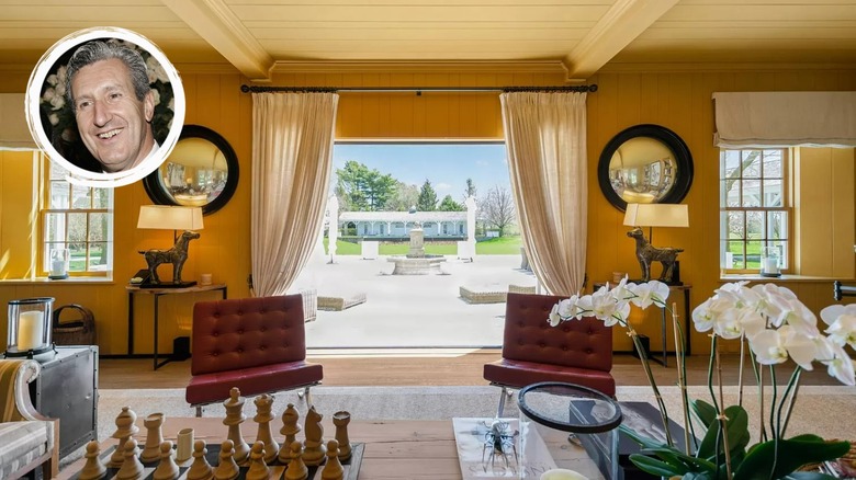 bright yellow living room 