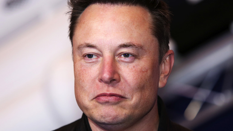 Elon Musk looking off to the side