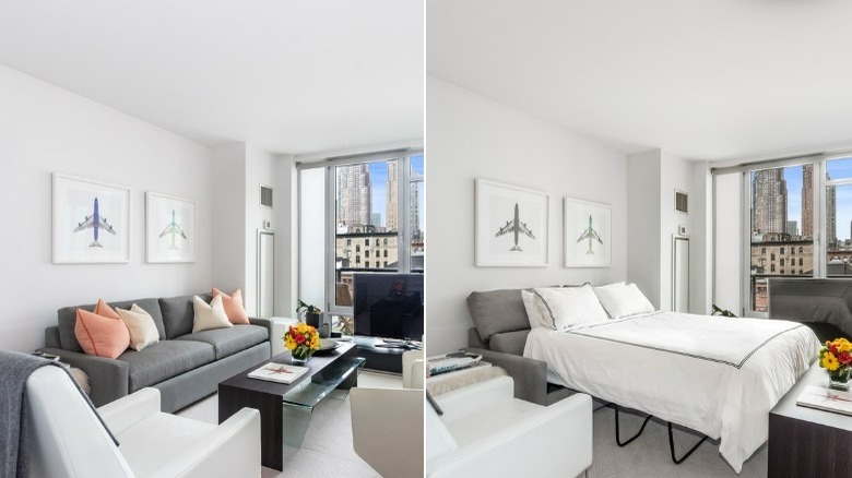 bedroom and den conversion