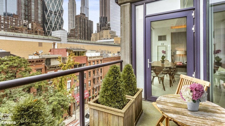 Loren Ruch's NYC terrace