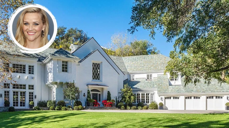 Reese Witherspoon and Brentwood mansion