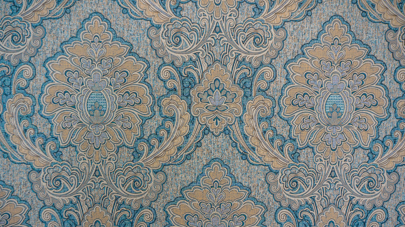 Amara Damask by Albany - Dark Blue - Wallpaper : Wallpaper Direct