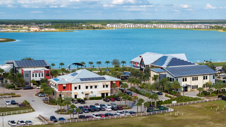 downtown Babcock Ranch, Florida