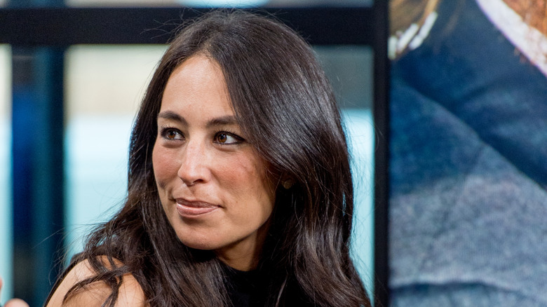 Joanna Gaines sitting for interview