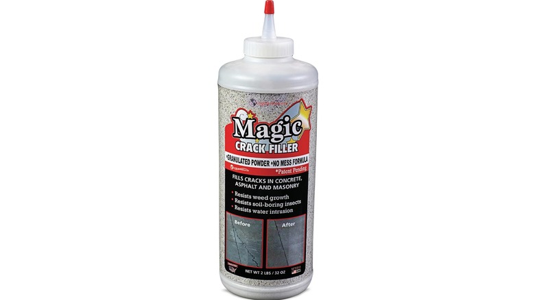 Clear bottle of Magic Crack Filler product image