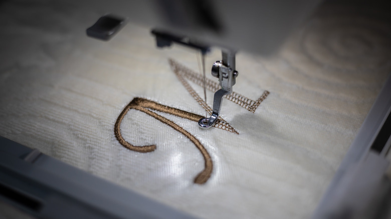Monogramming an M