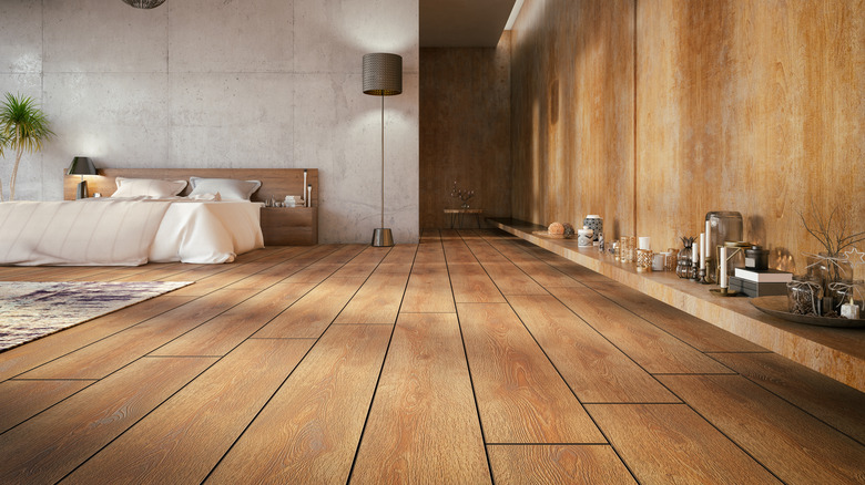 Hardwood flooring