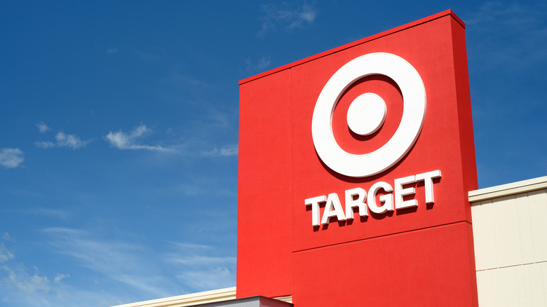 View of Target storefront