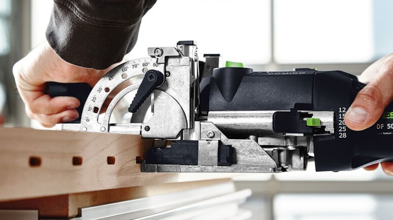 The Festool 574432 Domino Joiner DF 500 Q