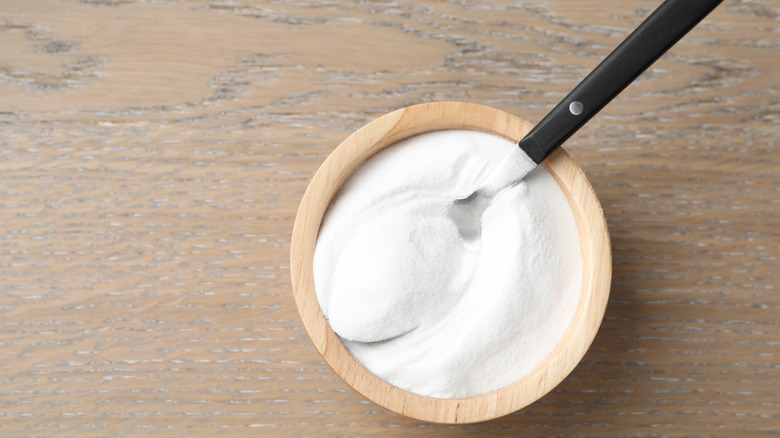 Bowl of baking soda