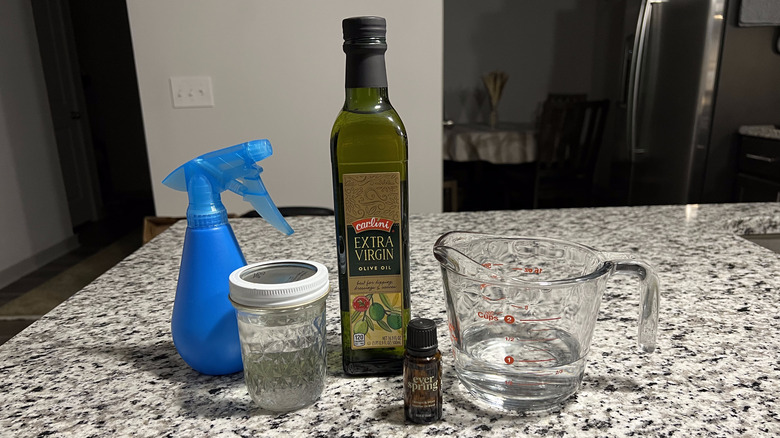 ingredients for dusting spray