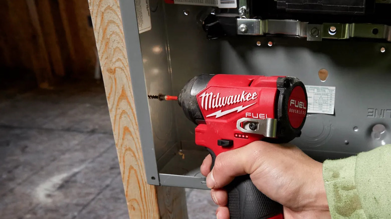 The Milwaukee M12 1/4" impact driver