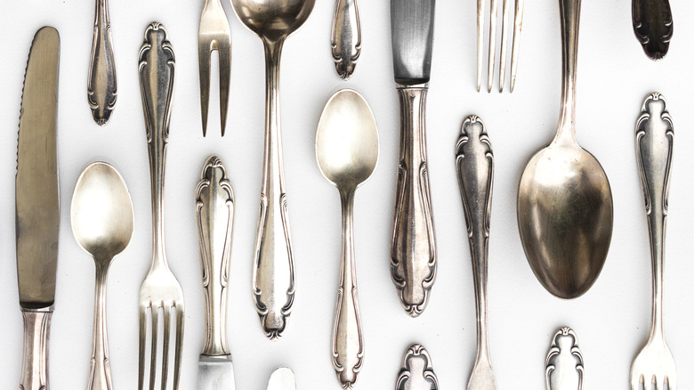 Vintage silverware 